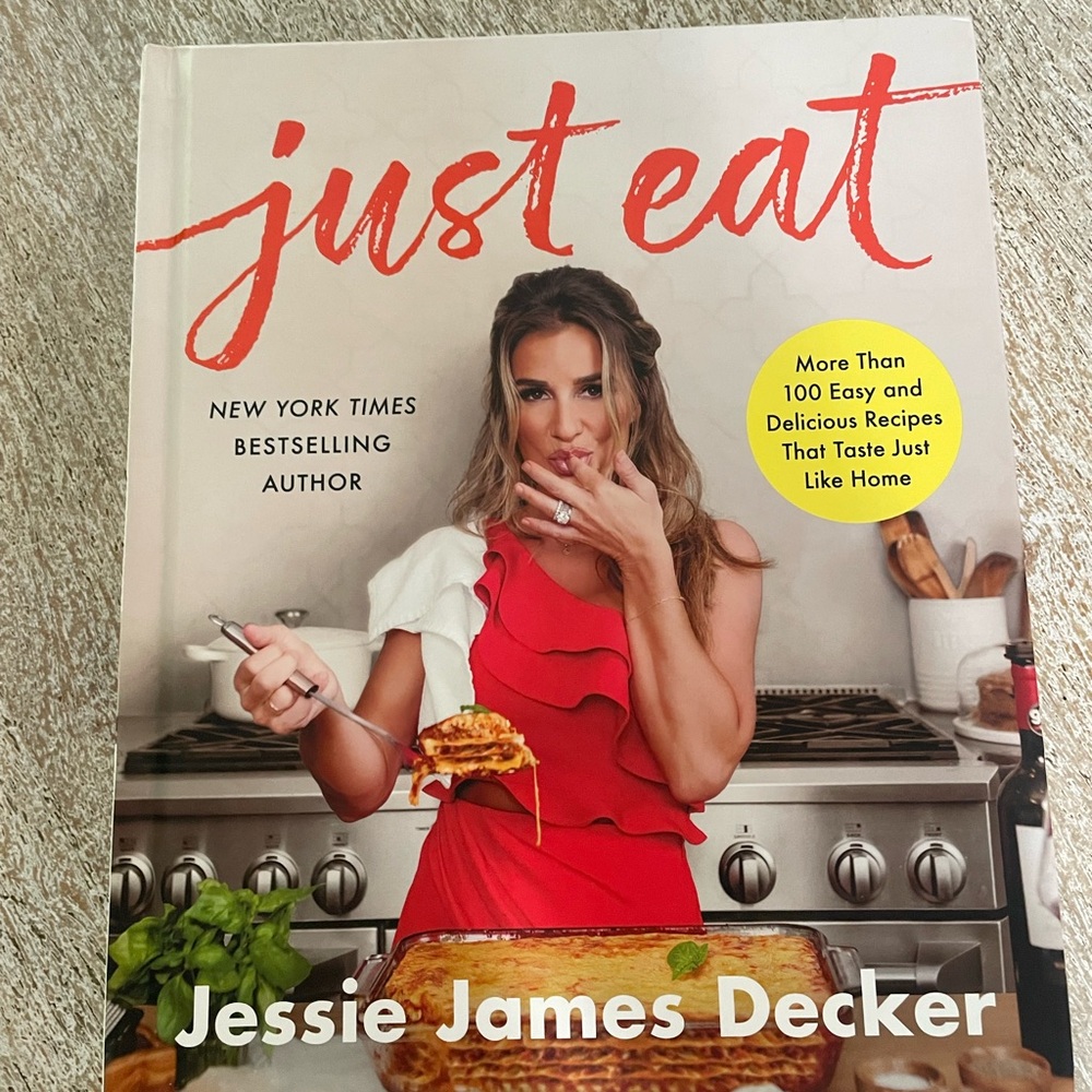 Just Eat Cookbook by - Red Cover